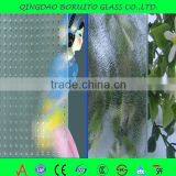 Factory Price 3-8mm Begonia Patterned Glass thumbnail-4