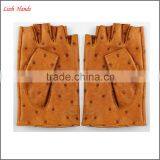 Women's Driving Leather Gloves Goatskin Handmade Leather Gloves thumbnail-5