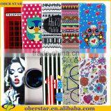 New product Printed wallet leather phone case For LG G2 mini