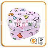Heart Shape Tin Box for Candy