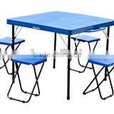 Outdoor Plastic Folding Picnic Table thumbnail-1