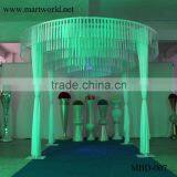 Beautiful White Round Shape Fabric Wedding Mandap Decoration for Weding Decoration Supplise in Guangzhou MBD-007 thumbnail-3