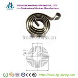 Flat spiral spring with stainless steel, alloy steel