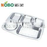 stainless steel lunch tray