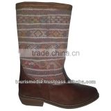 Handmade moroccan kilim boot size 36 n4 Wholesale