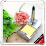 TT-02 Cheap Fat Short Table Ball Pen , Metal Pen Stand With Notepad