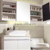 Multi-Layer Solid Wood Bathroom Mirror Vanity Cabinet Top Bath Vanity thumbnail-3