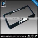 Custom USA Size ABS Plastic Blank License Plate Frame, Car Number Plate Frame thumbnail-1