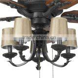 European Style Classic Wood Ceiling Fan Lamp thumbnail-4