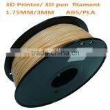 High Quality ABS Filament 1.75mm 3D Pen Filament 3mm PLA Filament for DIY 3D Drawing Pen MakerBot/RepRap/UP/Mendel 3D Printer thumbnail-1