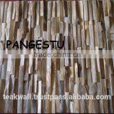 Recycled Teak Wood Wall Mozaics