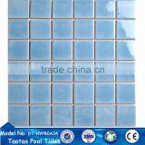 5x5 china square shaped ceramic tile blue mosaics 48*48mm