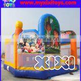 2016 inflatable moonwalk bouncer for kids, inflatable jumping castle