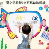 Baby matee 3d sticker for kids, removable wall sticker,decoration baby room sticker