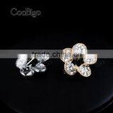 Fashion Jewelry MC STONE Simple Flower Brooch Women Girls Dresses Hijab Scarf Party Gift Apparel Jacket Promotion Accessories thumbnail-2