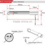 Rechargeable DC5V Led Flashlight for Emergency, Camping, Travel thumbnail-6