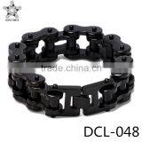 2016 Top Grade 18mm 316L Stainless Steel Men Bracelet Fashion Motocycle Bike Chain Bracelet Quality Choice