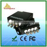 4ch Video + 1ch RS485 Data Optical Video Converter