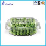 cheap price PET disposable plastic fruits / vegetables container boxes manufacturers