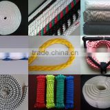 soft braided nylon dacron rope braided rope