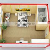 Flat package container house