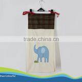 New Design Cotton Embroidery Nappy Stacker Diaper Bag Nappy Bag Diaper Stacker NA1016