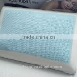 Two sides mesh fabric gel memory foam pillow air layer cover mesh cover gel pillow