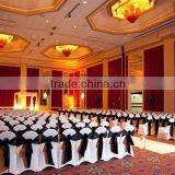 Very Shiny White Spandex/nylon Chair Cover for Wedding thumbnail-1