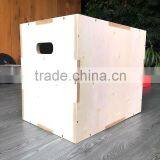 Dynomaster Plyo Box Plyometric Jump Boxes Solid Fitness Wood Plyo Box