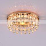 MR16 GU5.3 Round Recessed Clear Ball Crystal Beads Downlight With 2 Layer Gold Iron Metal thumbnail-1