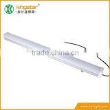 IP65High Quality 1200mm Miky Aluminum Lamp Body Ceiling Pendent for Warehouse Residential Light Fitures Linear Trip-proof Led li