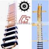 CCS EC approved marine wooden rope pilot ladders