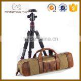 Real leather tripod bag