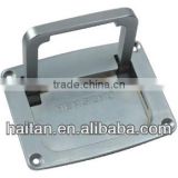 Flush-mountede hinged, recessed handle, zinc die casting handle PL003-2
