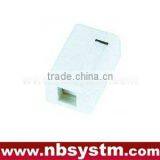 1 Port Surface Box With 1pcs Keystone Jack or Without