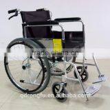 Leather Seat Back Cushion Manual Wheelchair With Toilet Seat thumbnail-1