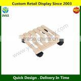 Wood Rack Shelf, Speaker Display Stand Rack Decorative Trays Flower Pot Stand Pine Wood Stand Shelving YM6-381 thumbnail-2