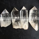 Natural Rock Clear Quartz Crystal Pillars Crystal Point
