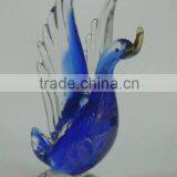 Handmade Colorful Glass Swan thumbnail-2