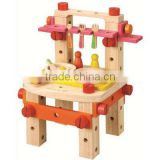 Modern design wooden toy chair