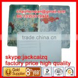 new metal tin postcards (factory price 8*11cm)