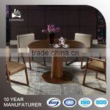 no Folded Solid Wood Round Dining Table With 6chairs thumbnail-1