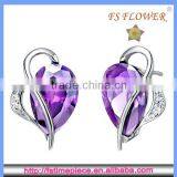 FS FLOWER - Party Decoration Gem Earrings Women thumbnail-1