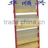 Portable &Outdoor Muliti Layers Metal Magazine Racks L /Magazine Display Racks HSX-105 thumbnail-6
