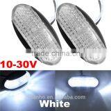 12V 24V DC E-marked DOT Car Truck Bus LED Rear Indicators Clearance Lamp Trailer Side Marker Light thumbnail-1
