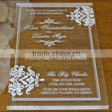2014 New Handmade Acrylic Birthday Invitation Card Design