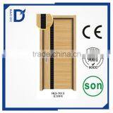Latest Type Hot Sale Front Entrance Melamine Wooden Door Color Painted Wooden Door thumbnail-1