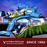 Famous Tower Pattern Reactive Printed Bed in Bag Bedding Bed Set thumbnail-1