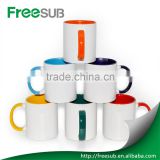 Sunmeta 11oz Inner Color Ceramic Sublimation Ceramic Mugs (SKB03)