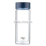 Hot Sale Double Wall Insulated Tea Glass Bottle Three Color Tea Cup Water Bottle thumbnail-6